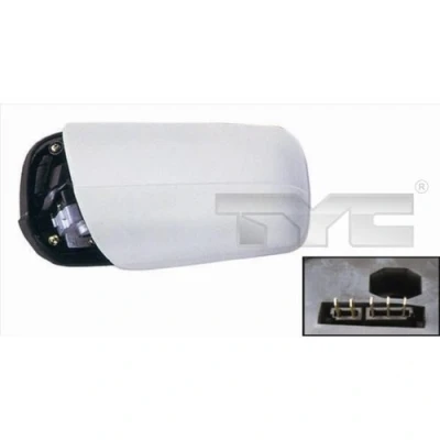 Imagen de espejo retrovisor Tyc 321 0016 izquierda imprimado plano, calefactable, tintado en azul, para ajuste elect. MERCEDES BENZ: Clase C Berlina