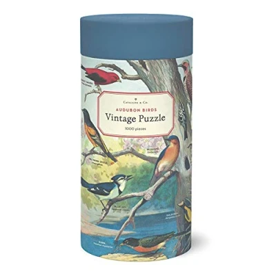Imagen de Cavallini 1000 Piece Puzzle, Audubon Birds (PZL/BRD)