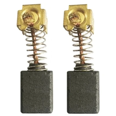 Imagen de Escobillas de carbón para motor (2 unidades, 6 x 9 11,5/13,5 mm, taladro impacto Makita HP1641K, HP1641FK, HR1830F, HP2030, HP2031, HP2032, HP2033, HP2040, HP2041 y HP2042)
