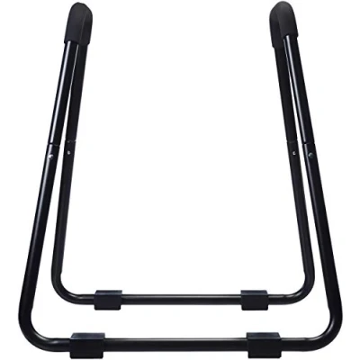 Imagen de Amazon Basics Barra de dominadas, ideal para fitness, 87 x 82,5 97,5 cm, negro