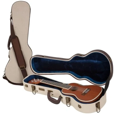 Imagen de Gator Cases GW JM UKE CON Funda para guitarra, Concierto de ukelele, Beige