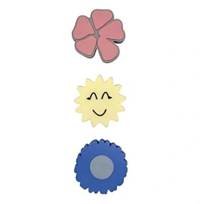 Imagen de Kipling Bts Pullers Mix, Juego de tres Tiradores Colores, Flower Sun