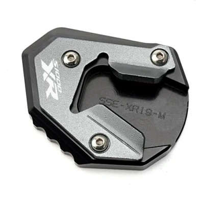 Imagen de SQNYDH Almohadilla De Extensión Caballete Lateral Motocicleta para BMW S1000XR S 1000 XR S1000 1000XR 2017 2019 Placa Caballete(Titanio)