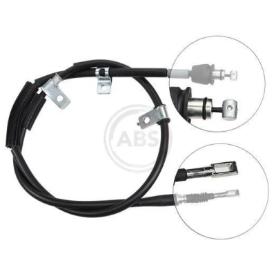 Imagen de A.B.S. K17038 Cable de Freno Mano 1425 Discos para dirección izquierda/derecha HYUNDAI: Coupe II, Tiburon Coupé