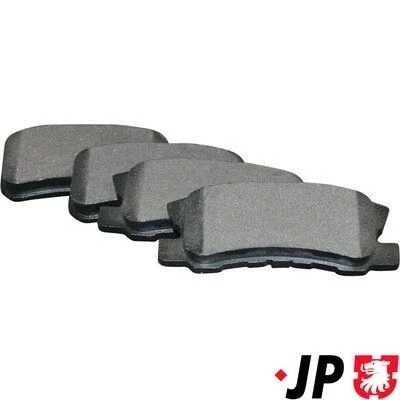 Imagen de JP GROUP 4163700310 Juego de pastillas freno Eje trasero excl. contacto avisador desgaste MITSUBISHI: PAJERO 3, Outlander 2 SUV, 4