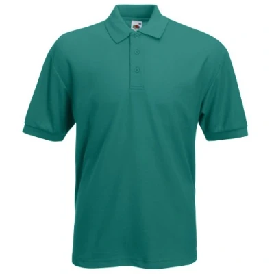 Imagen de Fruit of The Loom Raglan Sleeve Polo, Emeraude, XXX Large para Hombre