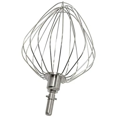 Imagen de SPARES2GO Batidor de aluminio con 9 alambres compatible Kenwood Major Chef mezclador