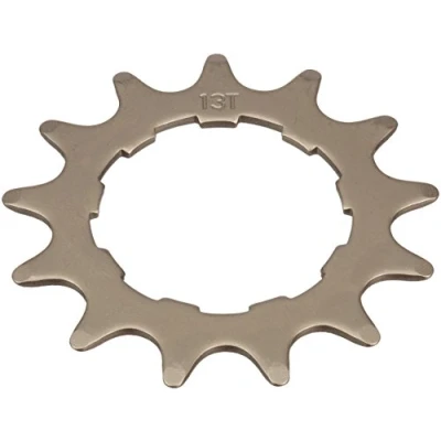 Imagen de Point Ritzel Single speed, Cr mo Stahl, Broca Cilíndrica Unisex Adulto, Plata, 13 Zähne