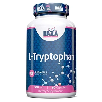 Imagen de Haya Labs L Triptófano, 500 Mg, 60 Unidades