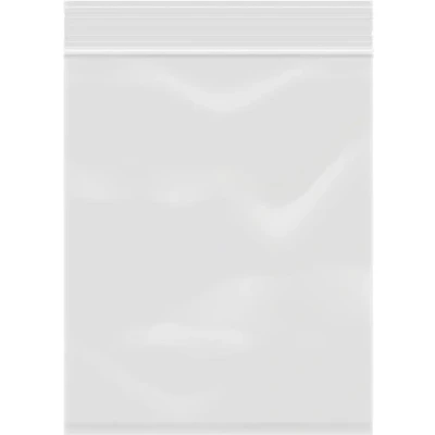 Imagen de 1000 bolsas de plástico con cierre cremallera transparente (5 x 7 cm)