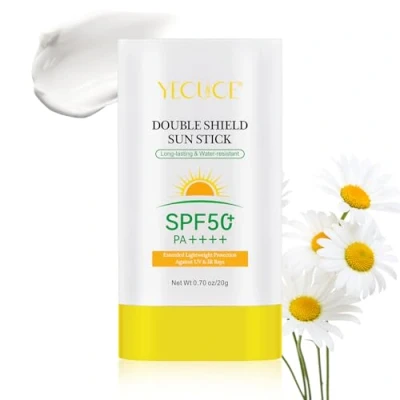Imagen de Protección solar mate facial UV SPF 50 (20 ml), protector ligero y no graso, crema con ácido hialurónico, de efecto inmediato textura ligera