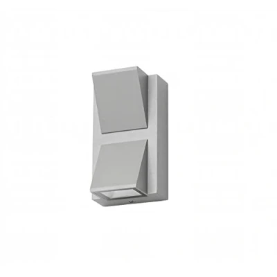 Imagen de FORLIGHT Aplique Ip54 Loyd Double Emission Led 4,1W 3000K Gris 155Lm