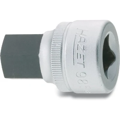 Imagen de HAZET 985 19 Piezas insertables de llave cubo DIN7422 Hexágono interior moleteado