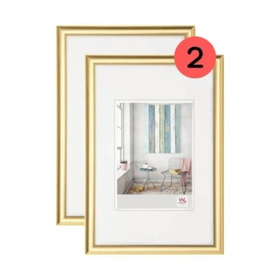 Imagen de Walther Design DP Trendstyle marco de plástico 2X030X040 oro