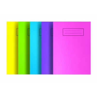 Imagen de Silvine NBA5BT Cuaderno de ejercicios (A5, 20 unidades), colores surtidos