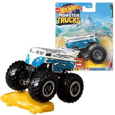 Imagen de Mattel Monster Trucks Hot Wheels 1:64 Vehículos Die Cast Camiones Monstruo, Vehículo:Masters of The Universe, FYJ44