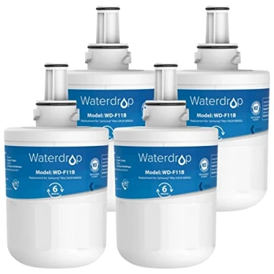 Imagen de Waterdrop DA29 00003G Filtro para Refrigerador, Reemplazo Samsung® Aqua Pure Plus 00003B DA97 06317A DA61 00159A HAFCU1/XAA HAFIN2/EXP APP100 WF289, Paquete Puede Variar (4)