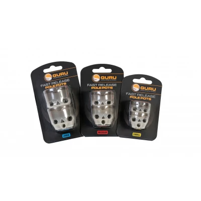 Imagen de Guru Fast Release Pole Pots Small (2 pzas.) Accesorio para cebo