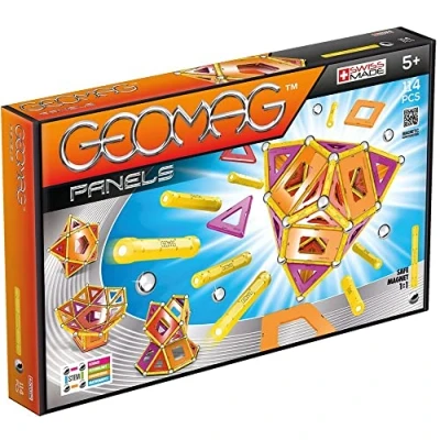 Imagen de Geomag Classic Panels Juego de Construcción Educativo, 114 Piezas (463), Multicolor