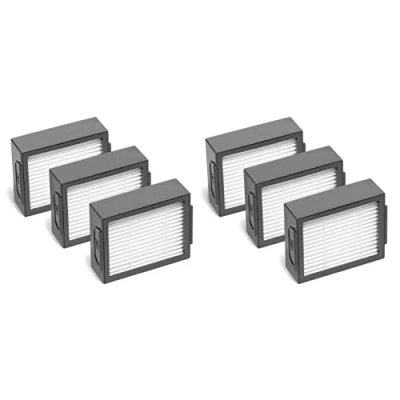Imagen de MIRTUX Kit de 6 Filtros Compatible con Roomba Serie E, i, y J Recambios para E5, E6, i1, i3, i3+, i7, e5154, e5158, j7 Repuestos Accesorios Alta Eficiencia