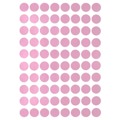 Imagen de Royal Green Pegatinas de Codificación por Colores 1,3cm Redondas 13mm en Forma Puntos Rosa Pastel Paquete 1200