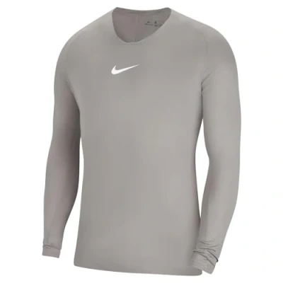Imagen de Nike M NK Dry Park 1Stlyr JSY LS Long Sleeved t Shirt, Hombre, Pewter Grey/White, S
