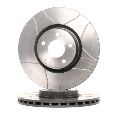Imagen de BREMBO MAX LINE 09.4939.76 Disco de freno 284 22 5 ventilación interna, ranurado revestido con tornillos ALFA ROMEO: 156 Berlina, 147, GT norauto,