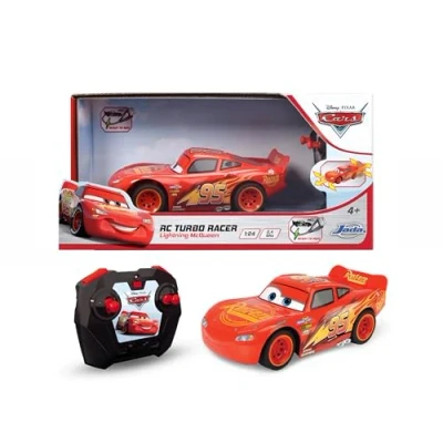 Imagen de Dickie Toys Cars Coche Rayo Mc Queen Turbo Racer Control Remoto, Escala 1:24, Función Turbo, Para Niños a Partir de 3 Años