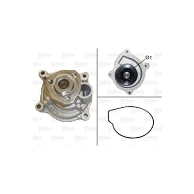 Imagen de VALEO 506867 Bomba de agua sin polea con juntas tapa VOLKSWAGEN: Golf 5, Touran I, Polo V Hatchback, SEAT: Ibiza 4 Sportcoupe, 3