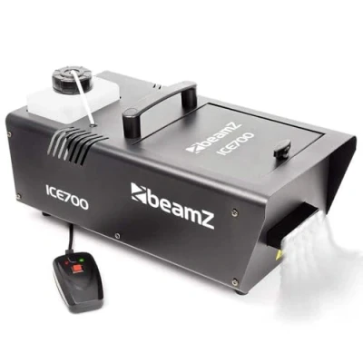 Imagen de BeamZ ICE700 Máquina de humo suelo, bajo, niebla suelo 700 W, ideal para bodas, pequeños conciertos, eventos, celebraciones, eventos o fiestas halloween