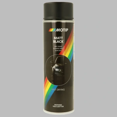 Imagen de MOTIP 04006 Pintura Barniz 1K 500 Kompakt yellow glossy 400 ml Black matt norauto, oscaro, mister auto