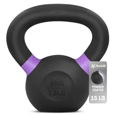 Imagen de Yes4All EVZU, Pesas Rusas, J. 6kg Recubrimiento en Polvo, 13.2 Pounds