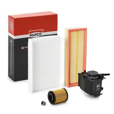 Imagen de MAPCO 68401 Juego de filtro con tornillo purga aceite multipieza