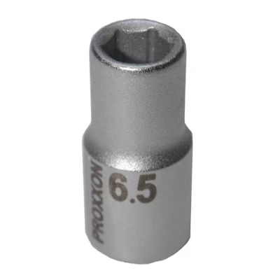 Imagen de PROXXON 23 715 Vaso de 1/4&quot;, Tamaño 6.5mm, Longitud Total 25mm, multicolor