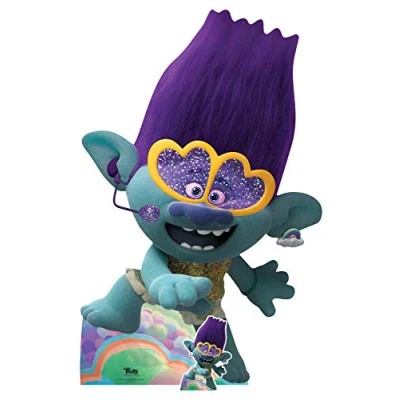 Imagen de Star Cutouts Ltd SC1525 Rama Grande de Trolls, 148 x 96 cm, sólido, Multicolor, normal (SC1525)