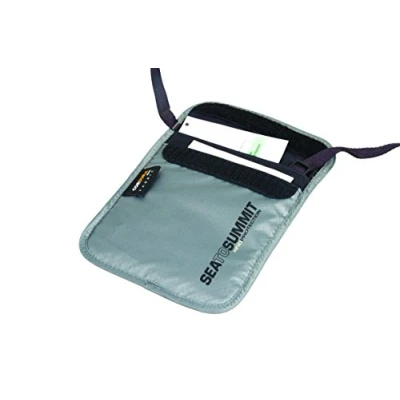 Imagen de Portadocumentos de cuello RFID L gris