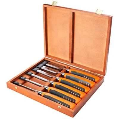 Imagen de Bahco 424P S6 EUR Jg Formones Caja Madera 6P
