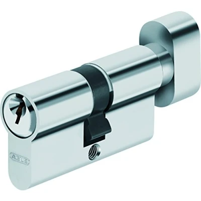 Imagen de Abus 46857 Botón KE5NZ40 / K40 E5 Cilindro de níquel 40 x mm