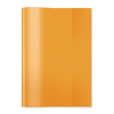 Imagen de HERMA 7484 Funda para cuaderno A5 transparente de color naranja