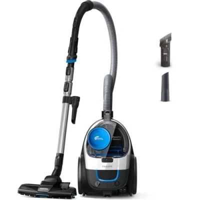 Imagen de Philips PowerPro Compact Serie 3000 Aspirador de Mano sin Bolsa 900 W, con Depósito, Filtro HEPA y Boquilla TriActive (FC9332/09)