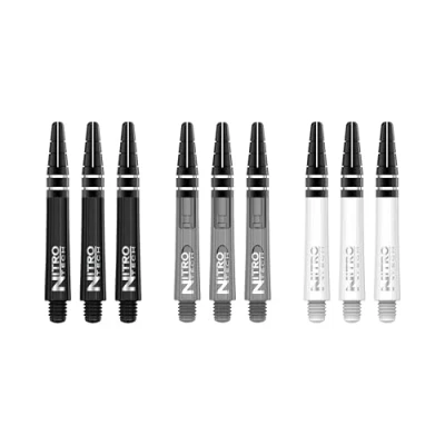 Imagen de RED DRAGON Nitrotech Ejes de Dardos Cortos Multipack 1 3 Juegos por Paquete (9 en Total)
