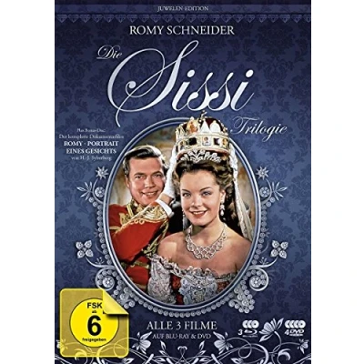 Imagen de Sissi Trilogie Juwelen Edition + Dokumentarfilm &quot;Romy Schneider Portrait eines Gesichts&quot; (+ 3 DVDs Doku DVD) [Alemania] [Blu ray]