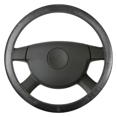 Imagen de Walser Forro Volante Coche Soft Grip, Coche, Lona, Protector Negro
