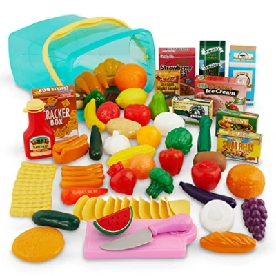 Imagen de Play Circle comida Juguetes de cocina Tienda comestibles El juego aparentar A partir 3 años Pantry In Bucket, color surtido (Branford Ltd. BT7249C1Z)
