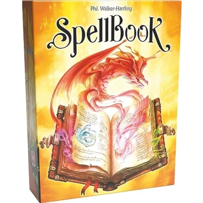 Imagen de Asmodee Space Cowboys SpellBook Juegos de Mesa Estrategia para Adultos y niños a Partir 12 años 1 4 Jugadores Versión Francesa