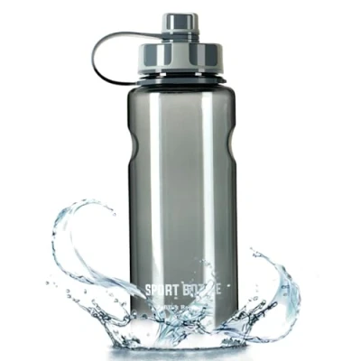 Imagen de Petfu Botella Agua Deporte 1,5 Litros Water Bottle Con Filtro,Sin BPA,Prueba de Fugas Reutilizables Plastico Deportiva para Deporte, Gimnasio, Gym, Bicicleta
