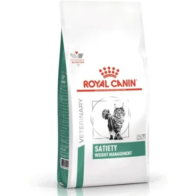 Imagen de Royal Canin Veterinary Satiety Weight Management Feline 1,5 kg Alimento completo dietético para gatos con niveles bajos de energía reducir la obesidad