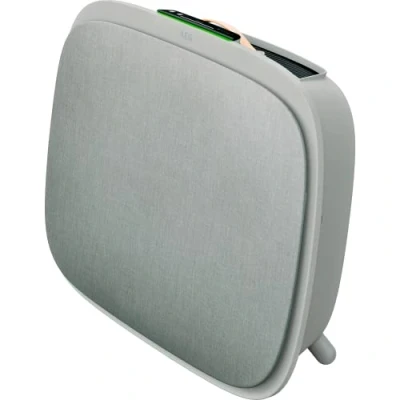 Imagen de AEG AX71 304GY Purificador de Aire Filtro Anti Bacteriano, Elimina 99,9% Bacterias del Aire, Hasta 62m2, APP WiFi, Pantalla LED, Modo Automático, Silencioso Gris claro