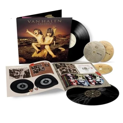 Imagen de Box balance 2 Vinilos + Cds Blu ray Van Halen
