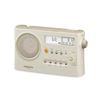 Imagen de Sangean PR D4 BT Am/FM/Radio de Sintonización Digital con Bluetooth, Relój, Alarma